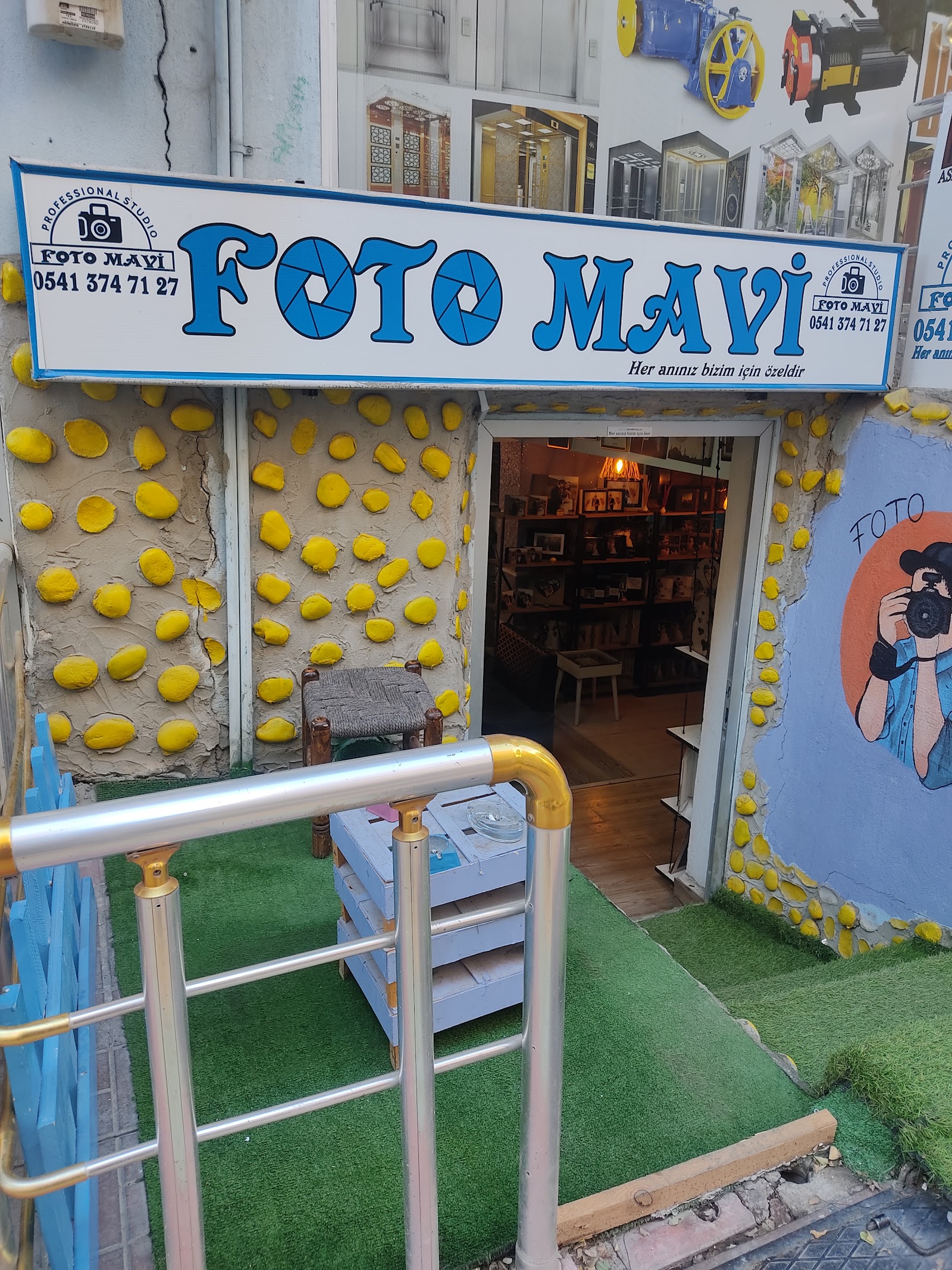 Foto mavi siirt